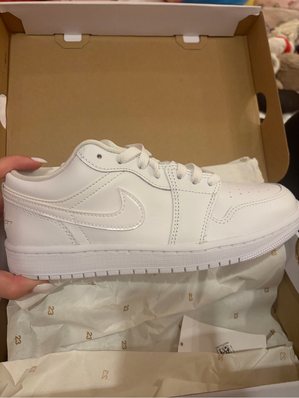 WMNS air Jordan 1 low- white